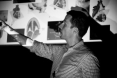 Scott Millington teaches echo using shadow puppets. Amazing.