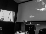 Bret Nelson cool under pressure demonstrating principles of abdominal ultrasound